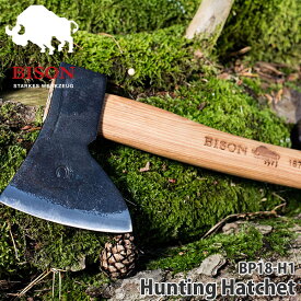 【正規品/ドイツ製】 BISON AXE バイソン 1879 ハンティングハチェット 斧 アウトドア 薪割り 焚火 暖炉 BP18-H1