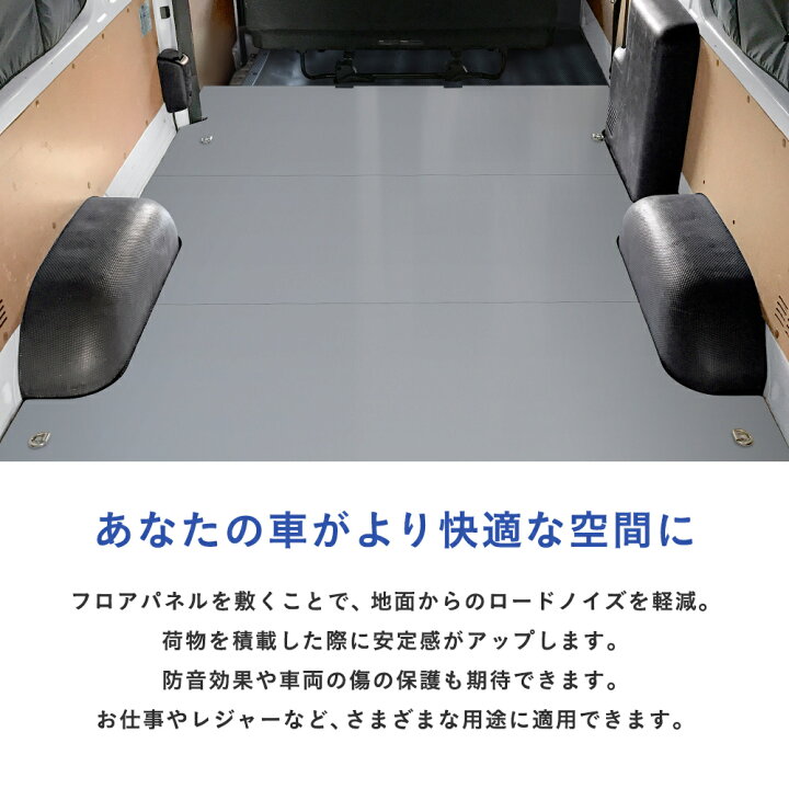 楽天市場】200系 ハイエース DX ワイド フロアパネル S | トヨタ 