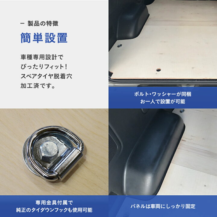 楽天市場】200系 ハイエース スーパーGL 標準 フロアパネル S | トヨタ 