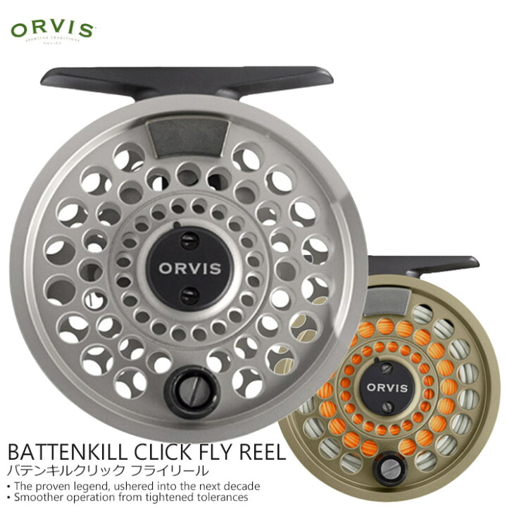 楽天市場】ORVIS / オービスバテンキルクリック フライリール 