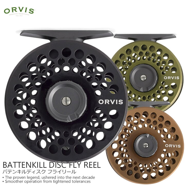 楽天市場】ORVIS / オービスバテンキルディスク フライリール 