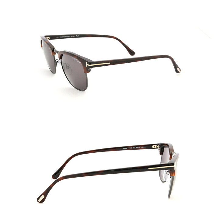 楽天市場】トムフォード サングラス FT0248 52A 51サイズTOM FORD 
