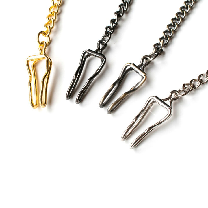 楽天市場 懐中時計用付属品 クリップタイプ懐中時計チェーン 4colors ゴールド アンティークゴールド ブラック シルバー メール便 ゆうパケット対応 Sunny Side