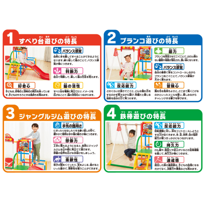 楽天市場】室内遊具 玩具 おもちゃ アンパンマンのおうちで公園