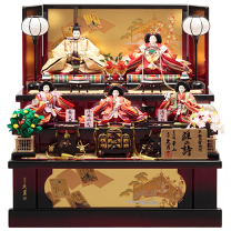 37×3 和泉 花あわせ 飾り台　台　雛人形　3段飾り 楽天市場】雛人形 三 段 飾り 台の通販