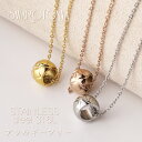 【半額大特価！】 ステンレス ダイヤ柄 コロコロ ペンダント ネックレス/大人可愛い 上品 デイリー 安心 金属アレルギー 結婚式 プレゼント パーティー ジュエリー アクセサリー 女性 SWAROTONYA