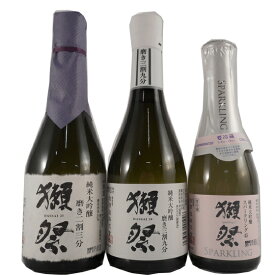 【正規販売店】獺祭 飲み比べセット 純米大吟醸 磨き 23/39 300ml 獺祭45スパークリング 180ml 3種 ボックス 日本酒 山口県 旭酒造 日本酒 二割三分 三割九分 送料無料 クール便 お酒 父の日 プレゼント