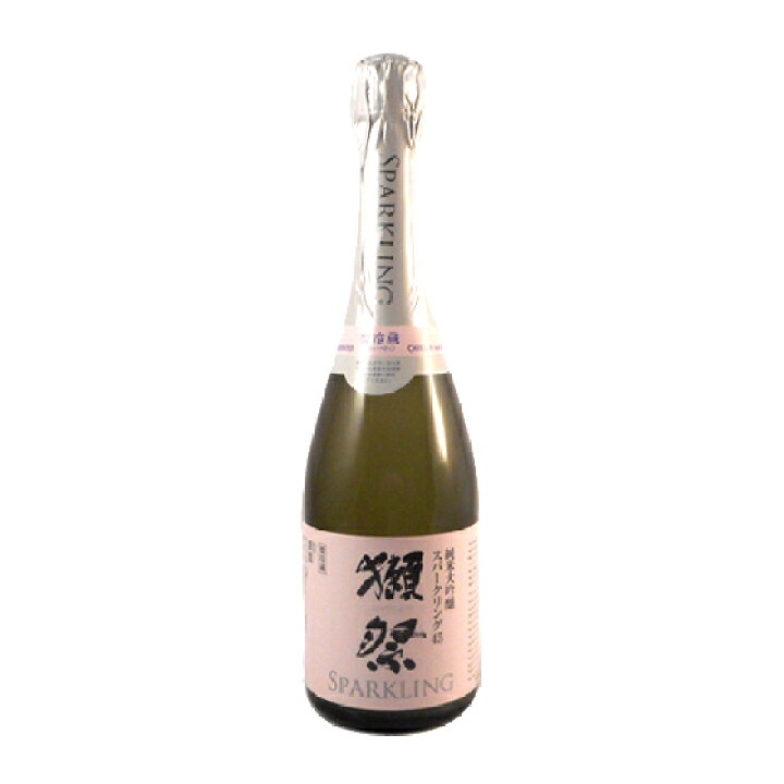 楽天市場】【正規販売店】お酒 お中元 ギフト プレゼント 獺祭 だっさい 純米大吟醸 スパークリング45 発泡にごり酒 720ml シャンパン瓶  山口県 旭酒造 日本酒 クール便 : 酒楽SHOP