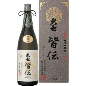 大七 純米吟醸 皆伝 1800ml 化粧箱入 福島県 大七酒造 日本酒 コンビニ受取対応商品 お酒 ホワイトデー お返し プレゼント