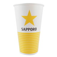 紙コップ 420ml / 480ml / 540ml サッポロロゴ入り サッポロビール 備品 お酒 敬老の日 プレゼント