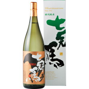 お酒 母の日 ギフト プレゼント 簸上正宗(ひかみまさむね) 特別純米 七冠馬(ななかんば) 1800ml 鳥取県 簸上清酒 日本酒 コンビニ受取対応商品