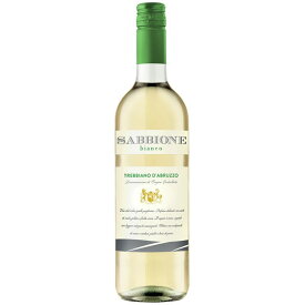 サッビオーネ トレッビアーノ・ダブルッツォ / ピローヴァノ 白 750ml イタリア アブルッツォ 白ワイン コンビニ受取対応商品 ヴィンテージ管理しておりません、変わる場合があります お酒 父の日 プレゼント