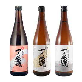 日本酒セット 一ノ蔵 特別純米酒 3種飲み比べ 720ml 3本 ギフトボックス入り 甘口 辛口 超辛口 宮城県 一ノ蔵 日本酒 本州のみ送料無料 コンビニ受取対応商品 お酒 父の日 プレゼント