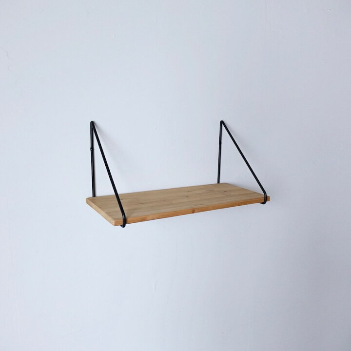 Nao様専売品　曲線デザイン　ウォールシェルフ　北欧 スぺイス W60×D12×H10.7cm パイン無垢材 全5色 ウォールシェルフ