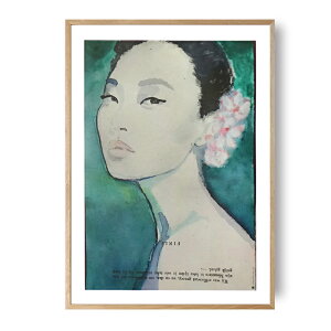 Tinystories / KOREAN FLOWERS A[g|X^[ 50x70cm k t[t |X^[ A[gvg t[t _  CeA CeAG A[g G G Ǌ| I_