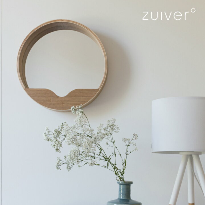 楽天市場】Zuiver ウォールミラー 直径40cm 丸 ミラー 鏡 壁掛け 