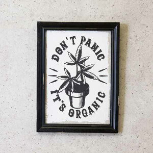 �����[�t �A�[�g �E�H�[���f�R���[�V���� �Ƌ� �C���e���A �E�b�h�{�[�h Frame DONT PANIC �f�U�C���I�V���� �t���[�� ���͋C�����ԂÂ���