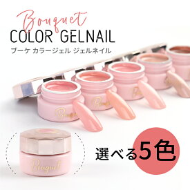 【50％OFFクーポン配布中！】HEMA freeカラージェル 5個セット ブーケジェル 化粧品ジェル ソークオフジェル 選べる 3g 【メール便対応】ネイル ジェル セルフネイル ジェルネイル ネイルアート ネイル用品 HEMAフリー