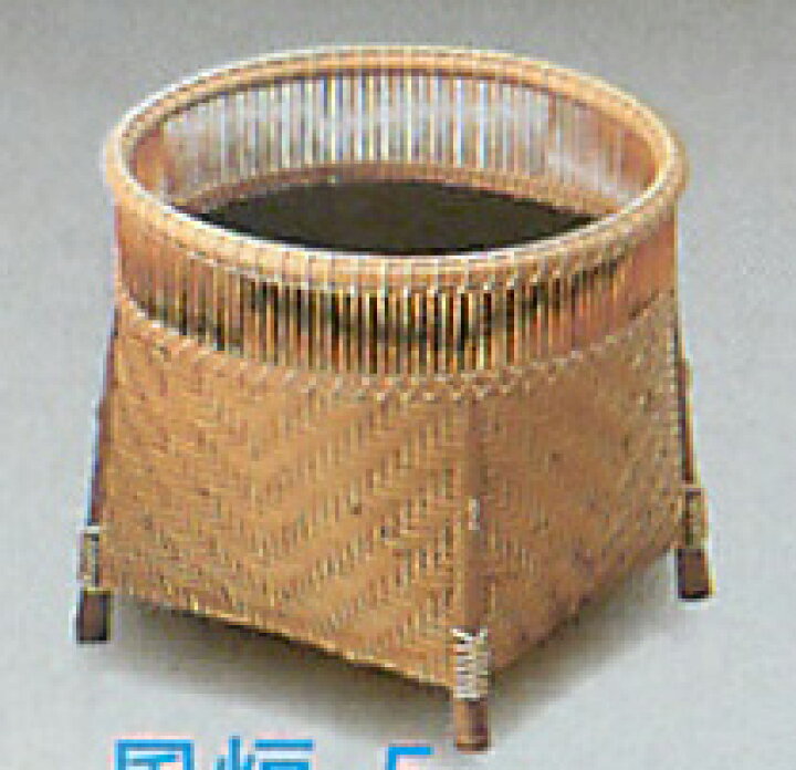 楽天市場】清風篭炭斗 淡々斎好写 和田菁竺作 : 高砂 宇治園