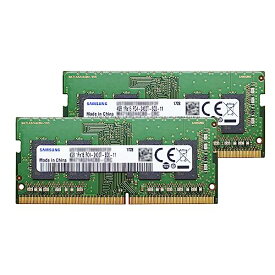 PC King/ノートパソコン用/ミニPC用/メモリ DDR4 4GBx2枚 1Rx16 PC4-2400T / サムスン または SKハイニックス