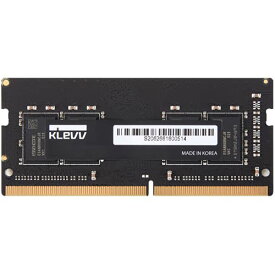 エッセンコアクレブ KLEVV ノートPC用 メモリ PC4-25600 DDR4 3200 8GB x 1枚 260pin SK hynix製 メモリチップ採用 KD48GS88C-32N220A