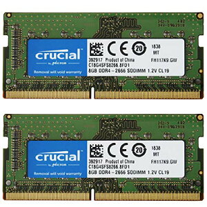 2Zbg Crucial m[gPCp  PC4-21300(DDR4-2666) 8GB SODIMM CT8G4SFS8266 sAi