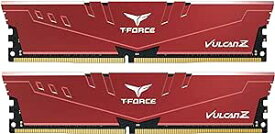 Team DDR4 3600Mhz(PC4-28800) 8GBx2枚(16GBkit) デスクトップ用メモリ ハイスピードタイプ Vulcan Zシリーズ 日本国内無期限正規保証