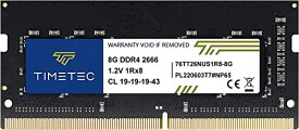 Timetec Hynix IC ノートPC用メモリ DDR4 2666MHz PC4-21300 260 Pin SODIMM (8GB)