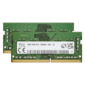 プリンストン ノートPC用 メモリ SK hynix純正 32GB(16GBx2枚組) DDR4 3200(PC4-25600) SODIMM CL22 260pin 1.2V HBN3200-16GBX2