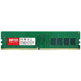 WINTEN デスクトップPC用 メモリ 4GB PC3-10600(DDR3 1333) 製品5年保証 DDR3 SDRAM DIMM 内蔵メモリー 増設メモリー WT-LD1333-4GB 0660