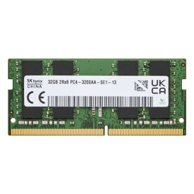 プリンストン ノートPC用 メモリ SK hynix純正 32GB DDR4 3200(PC4-25600) SODIMM CL22 260pin 1.2V HBN3200-32GB