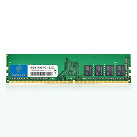 16GB DDR4 3200 1RX8 PC4-25600 16GB x 1枚 デスクトップPC用 メモリ288Pin 1.2V CL22 Unbuffered