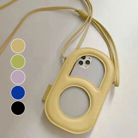 スマホポーチ ショルダーバッグ スマホ ポシェット スマートフォンポーチ ミニポーチ ミニバッグ スマホショルダー ミニ レディース コンパクト 斜めがけ かわいい 便利 おしゃれ 取り出しやすい 楽ちん