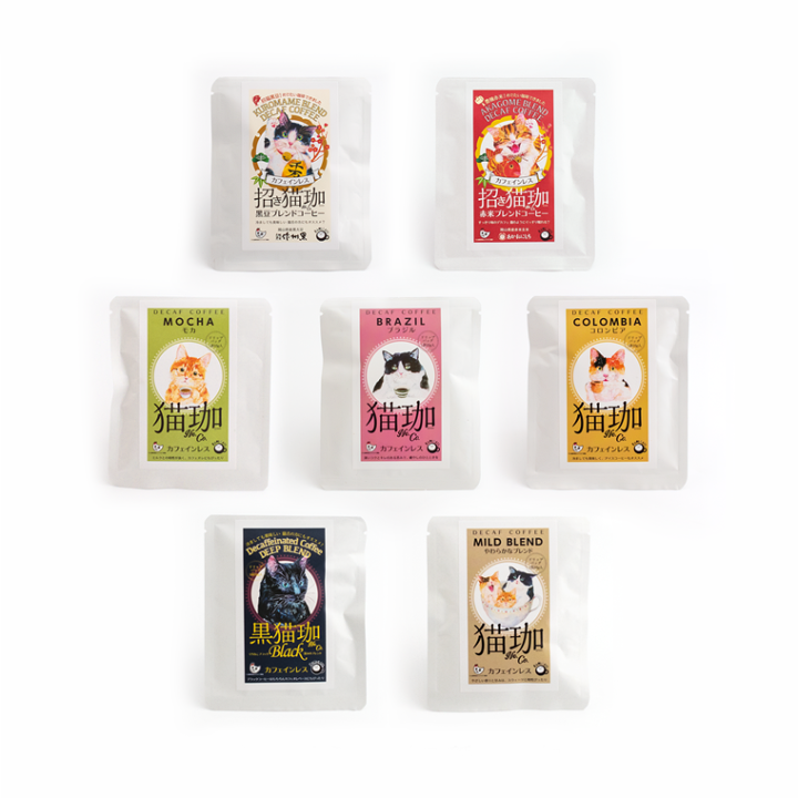 楽天市場】ノンカフェイン コーヒー l DECAF 猫珈 【飲みくらべ14点