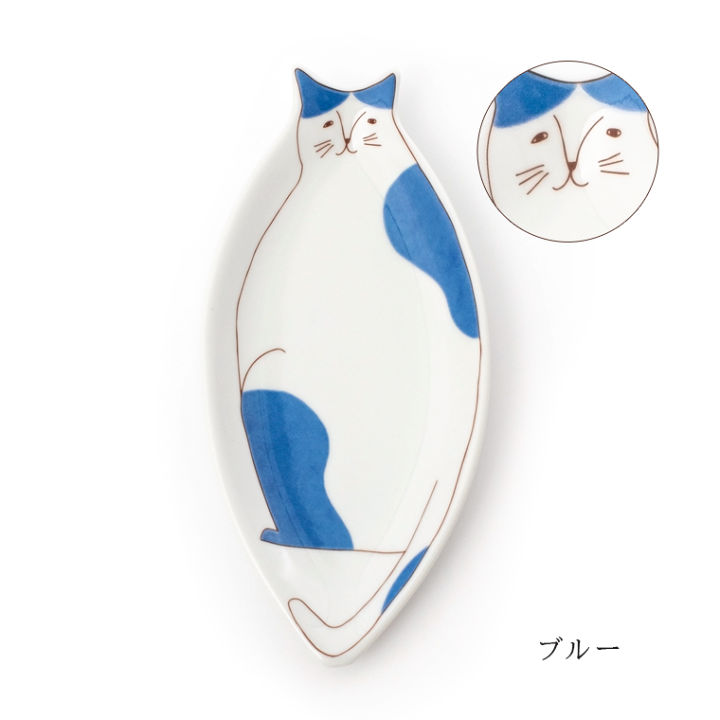 楽天市場】楕円皿 l ネコ 中皿 ハレクタニ 九谷焼 日本製 l ねこ 楽天市場】楕円皿 l ネコ 中皿 ハレクタニ 九谷焼 日本製 l ねこ