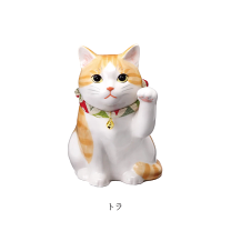 楽天市場】三毛猫 招き猫（インテリア・寝具・収納）の通販