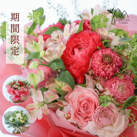 プレゼント 花 誕生日 そのまま飾れるブーケ 2種から選べる 期間限定 生花 「そのまま飾れるラナン」フラワー お祝い 結婚祝い 開店祝い