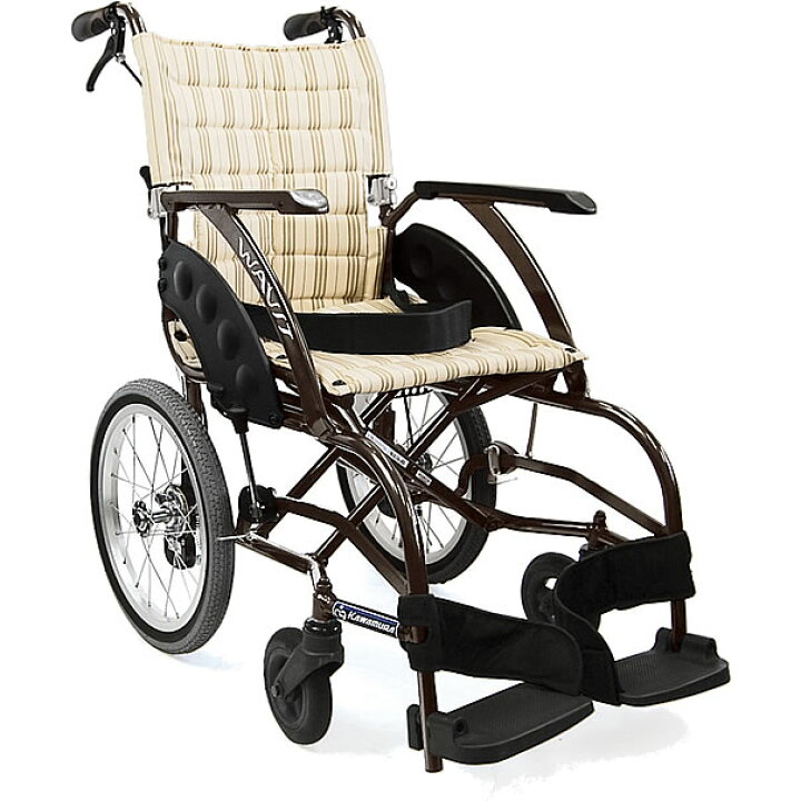 楽天市場】車椅子 折り畳み アルミ介助式車いす WAVit（ウェイビット  