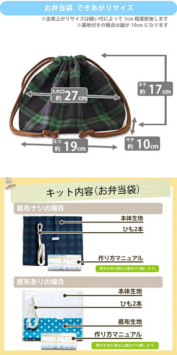 楽天市場】[カット済]クラシックカー+デニム 3色◎底布付【お弁当袋 