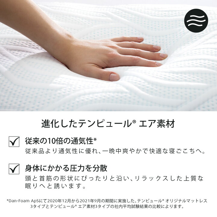 楽天市場】【公式】テンピュール Tempur 枕 まくら コンフォート エア 