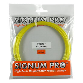 【12Mカット品】シグナムプロ ツイスター(1.20/1.25/1.30mm) 硬式テニス ポリエステル ガット(Signum Pro Twister )