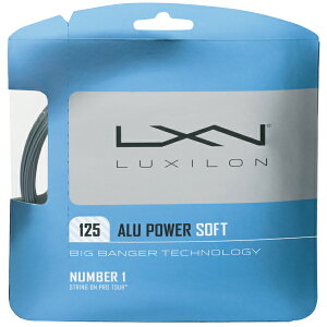 �y12M�J�b�g�i�z���L�V���� �A���p���[ �\�t�g(1.25mm)�d���e�j�X�K�b�g �|���G�X�e���K�b�g(Luxilon ALU POWER SOFT 16L(1.25)String)�y2015�N6���o�^�z