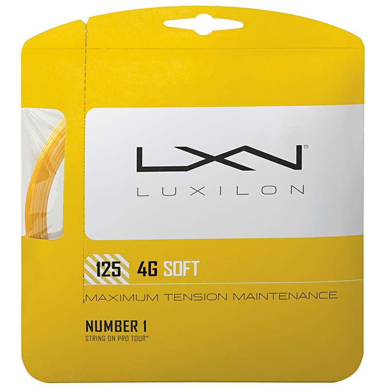 【日本郵便 240円】【いくつ買っても送料同じ】【即納・ポイントアップ】 【12Mカット品】ルキシロン 4G ソフト(1.25mm)硬式テニスガット ポリエステルガット(Luxilon 4G SOFT 16L(1.25)String)【2015年6月登録】