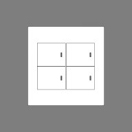 2aandd パナソニック アドバンスシリーズ ADVANCE SERIES　表示付・ネームなし　2連マットホワイト・プレ…
