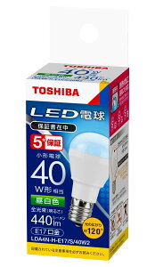 [o] LDA4N-H-E17/S/40W2 ŃCebN LED`d@[40W`][F][S440lm][E17][̍L120°]