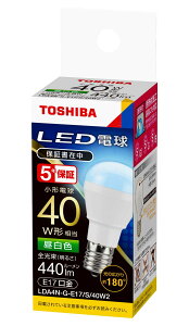 LDA4N-G-E17/S/40W2 ŃCebN 40` LEDd ~jNvg`@[E17][F][440lm][̍L180°][Ή]