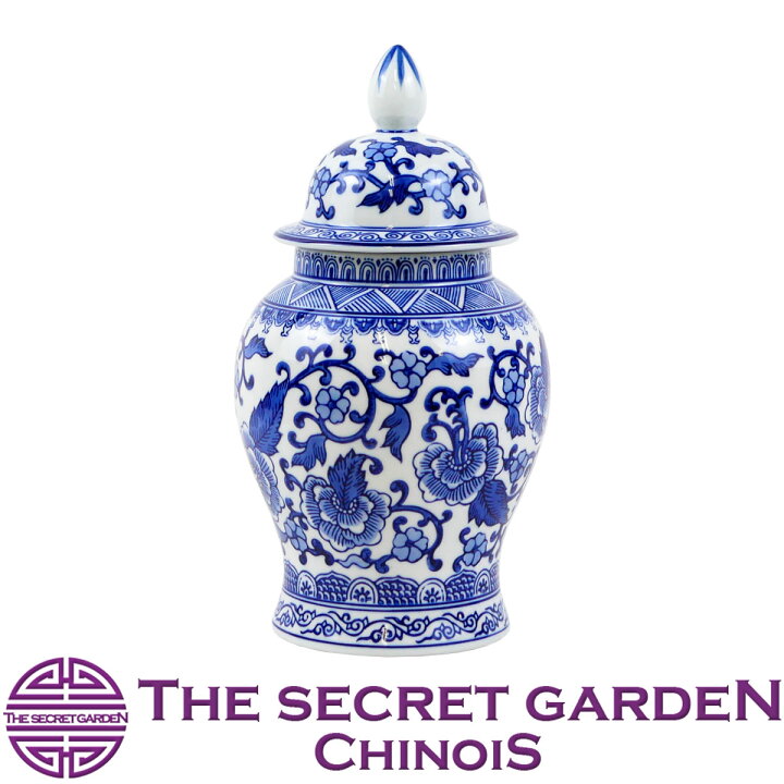 楽天市場】【送料無料】THE-SECRET-GARDEN シノワズリ Blue & White 