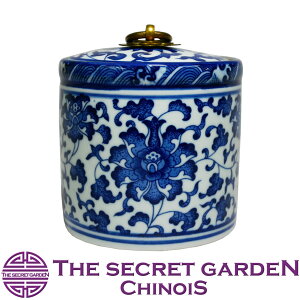 THE-SECRET-GARDEN Blue & White LjX^[ VmYy WW[W[|bg AeB[N G u[Z~bN i  Ԓ ~ u[AhzCg  u 