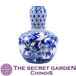 yzTHE-SECRET-GARDEN VmY Blue & White Ԋ x[X ԕr Wt  u[AhzCgyWW[W[ |bg ? o _unslX AeB[N G u