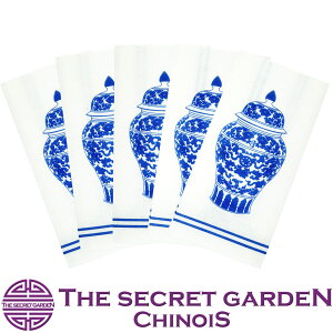 y[֑zTHE-SECRET-GARDEN VmY Blue & White ivL 5Zbg itL ĝ e[uR[f y[p[ WW[W[ yze NX u[AhzC